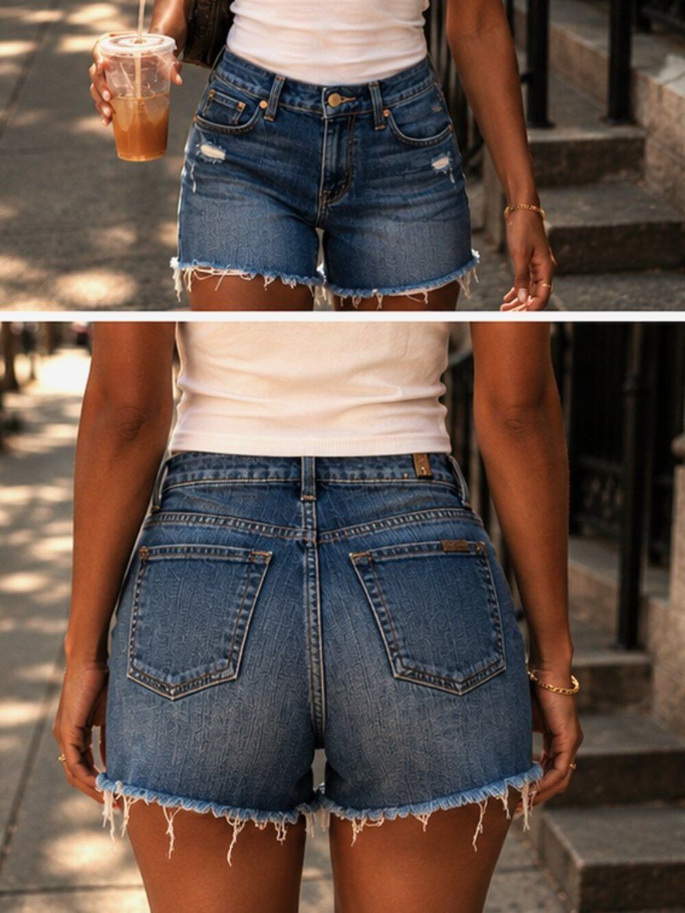 7 for All Mankind Cutoffs